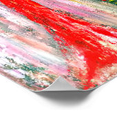 Poster Dame en rouge (Coin)