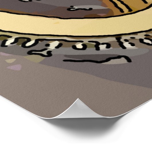 Poster Dame indienne avec colombe (Coin)