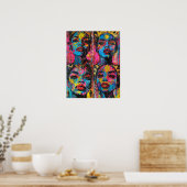 Poster Dame Liberté (Cuisine)