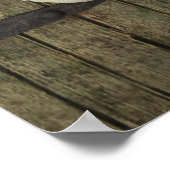 Poster Dame médiévale (Coin)