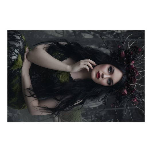 Poster Dame Mystérieuse (Devant)