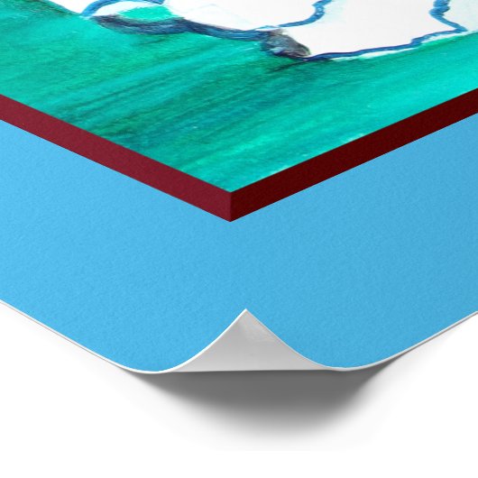 Poster Dame orientale (Coin)