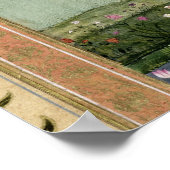 Poster Dame tenant un bol de roses, de la Petite Vie (Coin)