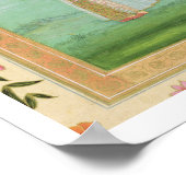 Poster Dame tenant une fleur, de l'Album Petite Clive (Coin)