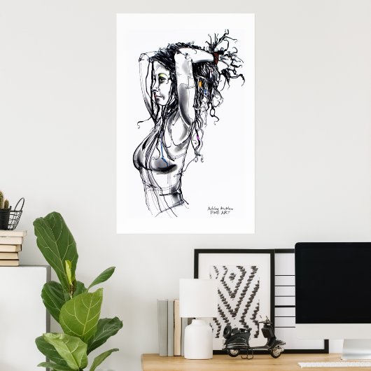 Poster Dames (Bureau à domicile)