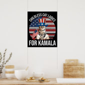 Poster Dames De Chat Sans Enfant Pour Kamala (Cuisine)