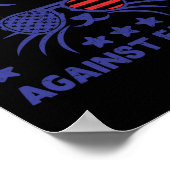 Poster Dames de chats sans enfants contre le fascisme Drô (Coin)