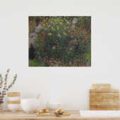 Poster Dames en Fleurs Monet 1875 (Cuisine)