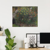Poster Dames en Fleurs Monet 1875 (Bureau à domicile)