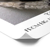 Poster d'amitié Buddy avec mon chien (Coin)