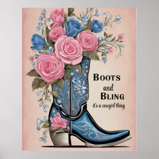 Poster d'amorçage Cowboy
