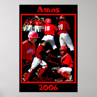 Poster d'Amos Freshman Baseball