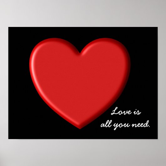 Poster d'amour (Devant)