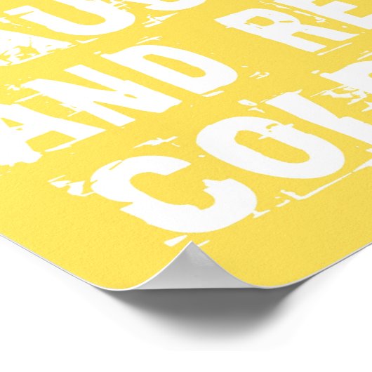 Poster d'amour et de bière froide (Coin)