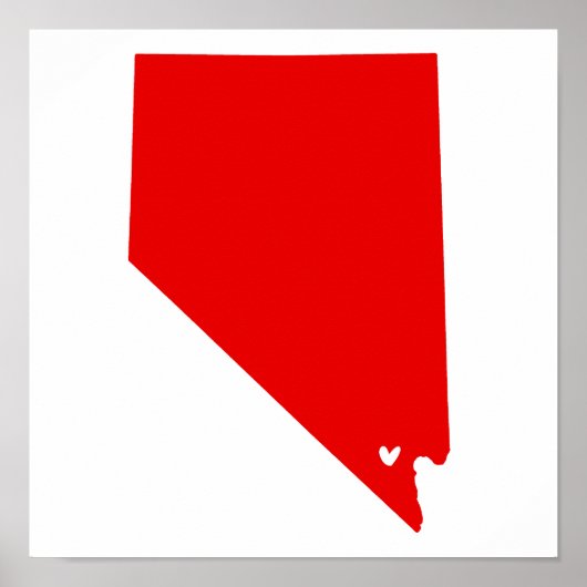 Poster d'amour Las Vegas, Nevada (Devant)