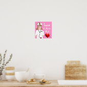 Poster d'amour pour une infirmière PRN (Cuisine)