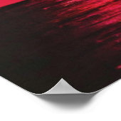 Poster d'amour Sea Sunset Romantique - Votre nom d (Coin)