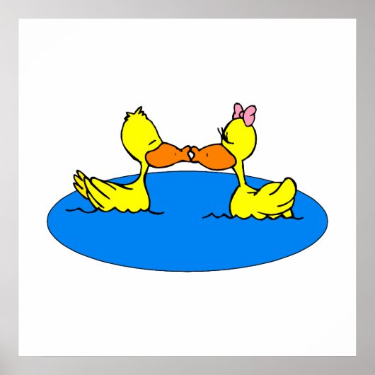 Poster Dan & Din Duck (Devant)