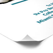 Poster Dan Marino Miami Dolphins (Coin)