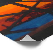 Poster Dana point de l'aube peinture (Coin)