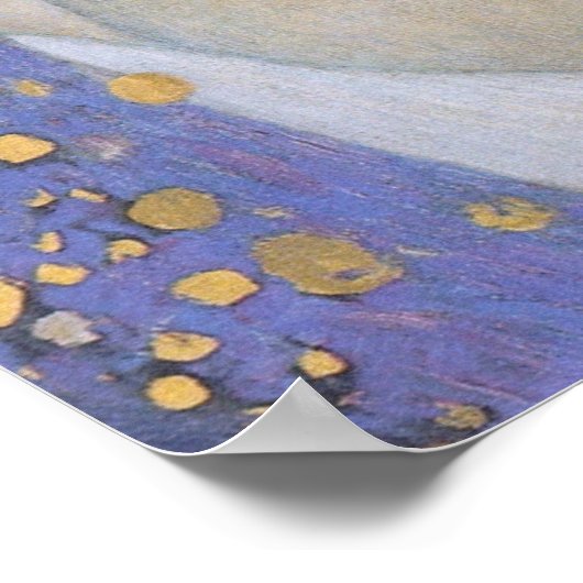 Poster Danae par Gustav Klimt (Coin)