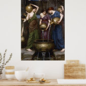 Poster Danaides John William Waterhouse (Cuisine)