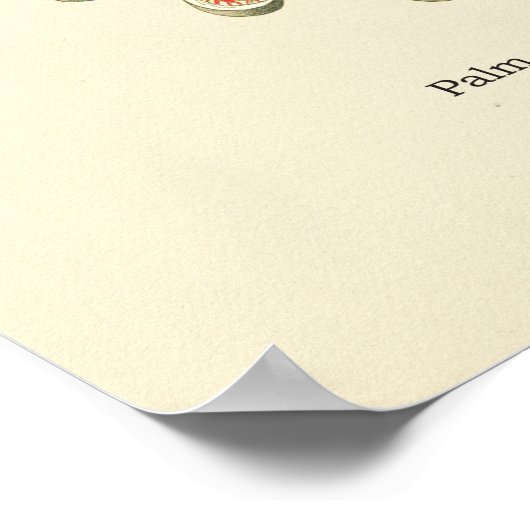 Poster d'anatomie interne main et poignet (Coin)