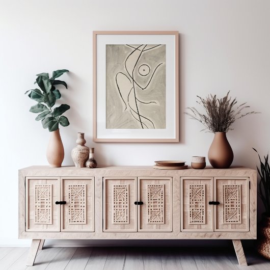 Poster Dance Abstraction | Abraham Walkowitz