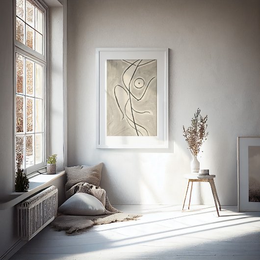 Poster Dance Abstraction | Abraham Walkowitz