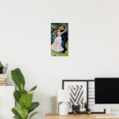Poster Dance at Bougival Renoir Fine Art Print (Bureau à domicile)