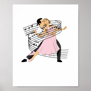 Poster Dance Classic Ballroom Dancing