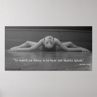 Poster Dance Heart Speak