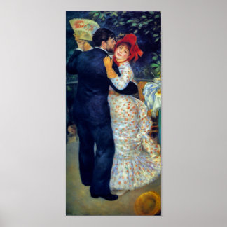 Poster Dance in the Country Renoir Art