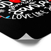 Poster Dance Like Frosty Shine Like Rudolph Love Like Jes (Coin)