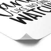 Poster Dance Like Is Watching Insrational Motivational  (Coin)