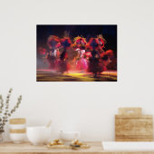 Poster Dance Of Colour (Cuisine)