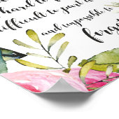 Poster Dance Teacher Thank you Wishes for Dance Teacher (Coin)