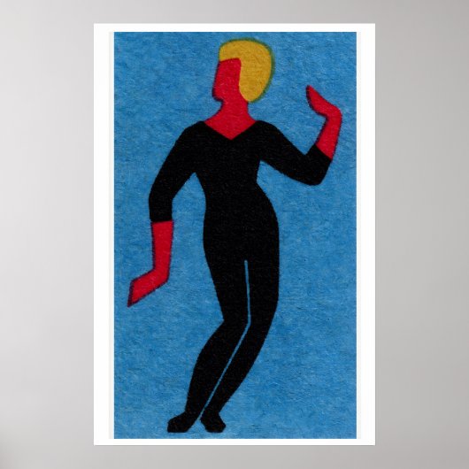Poster Dancer - Matchbox Print - Aesthetic Wall Art (Devant)