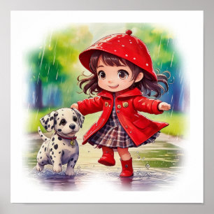 Poster Dancin dans la pluie