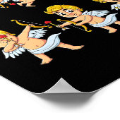 Poster Dancing Cupids Danser Défi Valentines Jours Garçon (Coin)