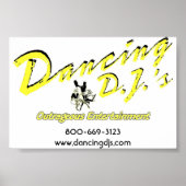 Poster Dancing Dj (Devant)