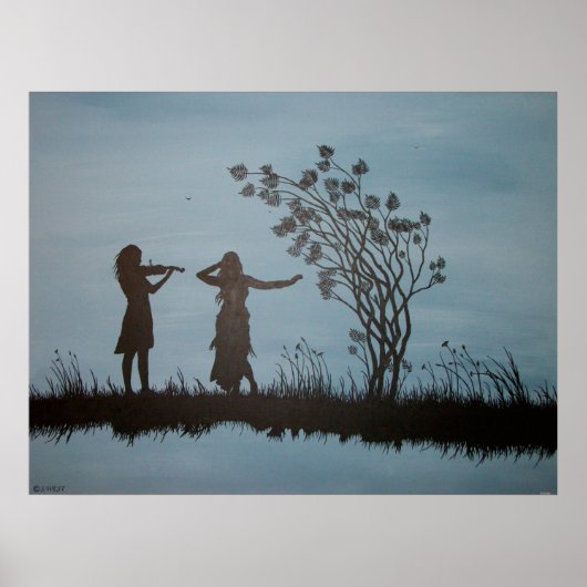 Poster Dancing Girls (Devant)