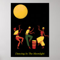 Dancing In the Moonlight - texte modifiable