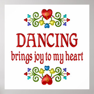 Poster Dancing Joy