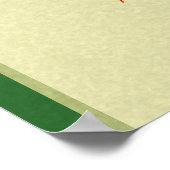 Poster Dancing Leprecauns Pixel Art St. Patrick's Day (Coin)