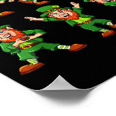 Poster Dancing Leprechauns St Patrick's Day Funny Boys Gi (Coin)