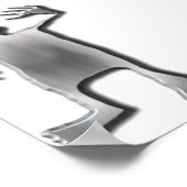 Poster Dancing Man inox (Coin)