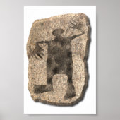 Poster Dancing Man stone (Devant)