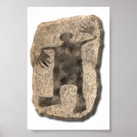 Dancing Man stone