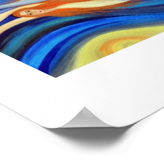 Poster Dancing Mermaids (Coin)